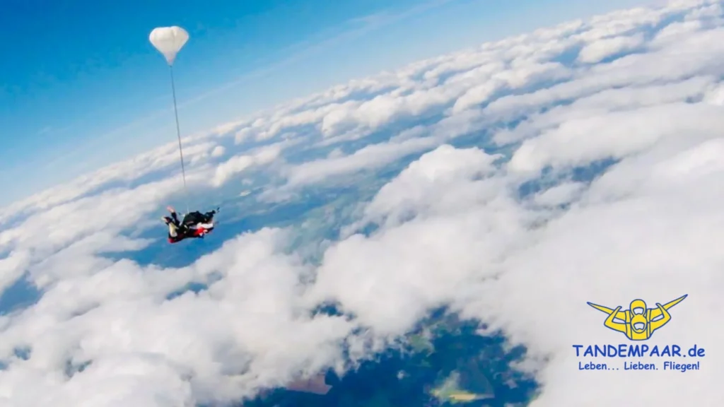Tandem skydiving as a gift card with TandemPaar